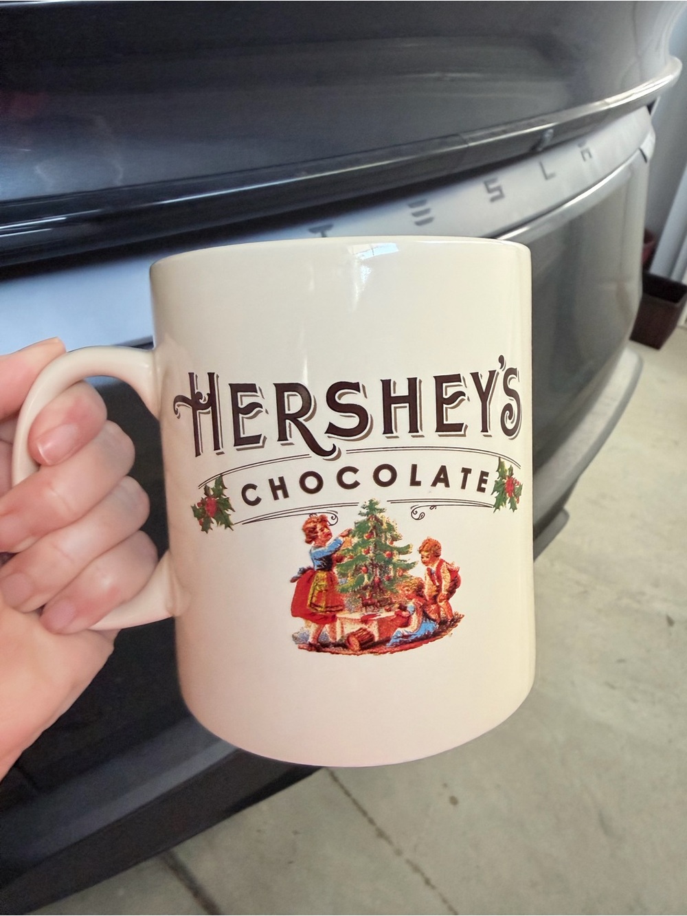 Large Hershey's Chocolate Holiday Mug - Collectable
